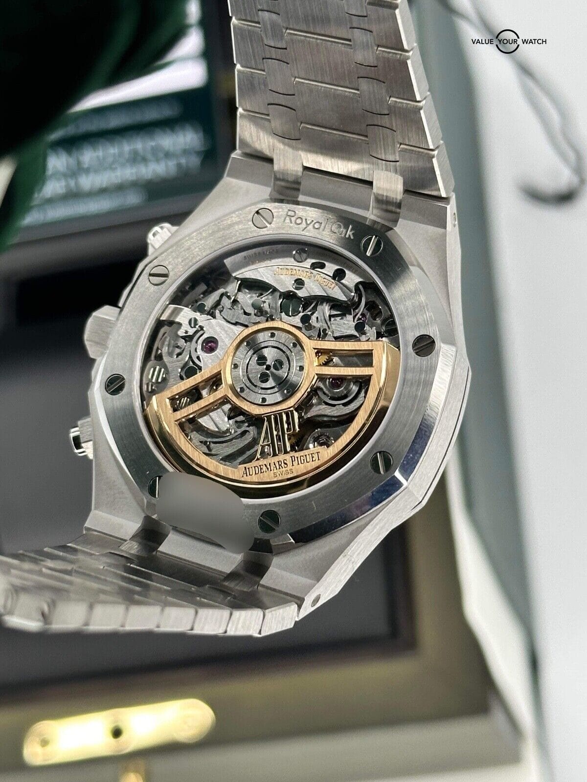 2023 New Unworn AP Audemars Piguet Royal Oak Chronograph 41mm Steel Blue Dial - Image 10