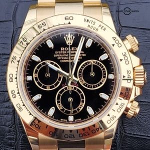 Rolex Cosmograph Daytona Men's Deep Black Watch - 116508