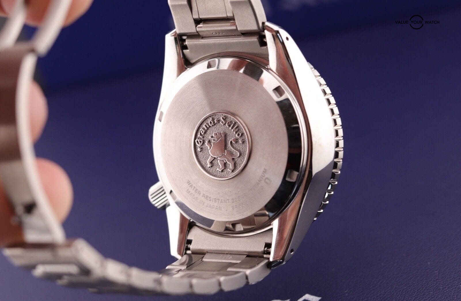 Grand Seiko Sport GMT Diver Spring Drive - SBGE215G - Titanium x Gold - Complete - Image 11