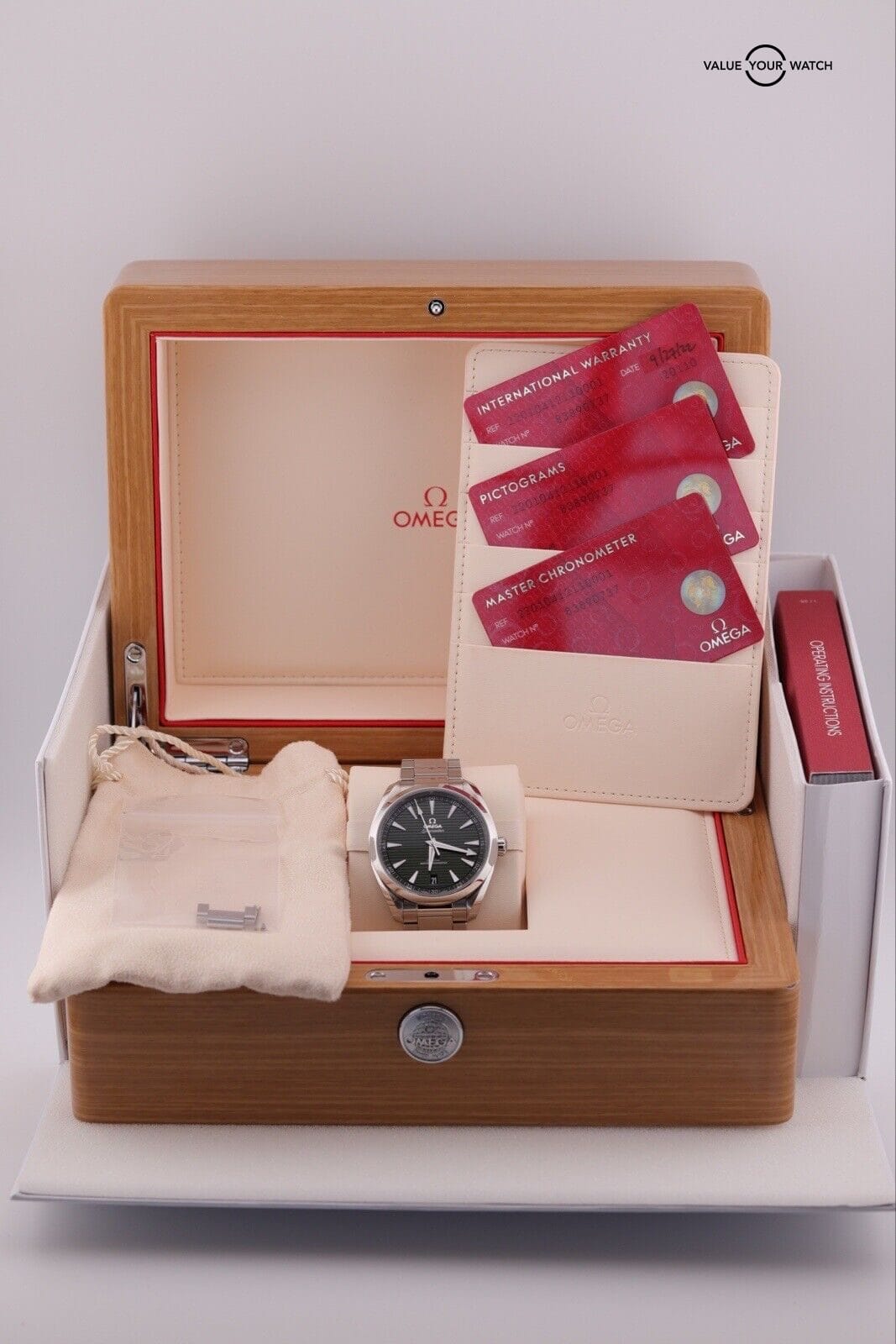 OMEGA Seamaster Aqua Terra Green Men's Watch - 220.10.41.21.10.001 - Image 6