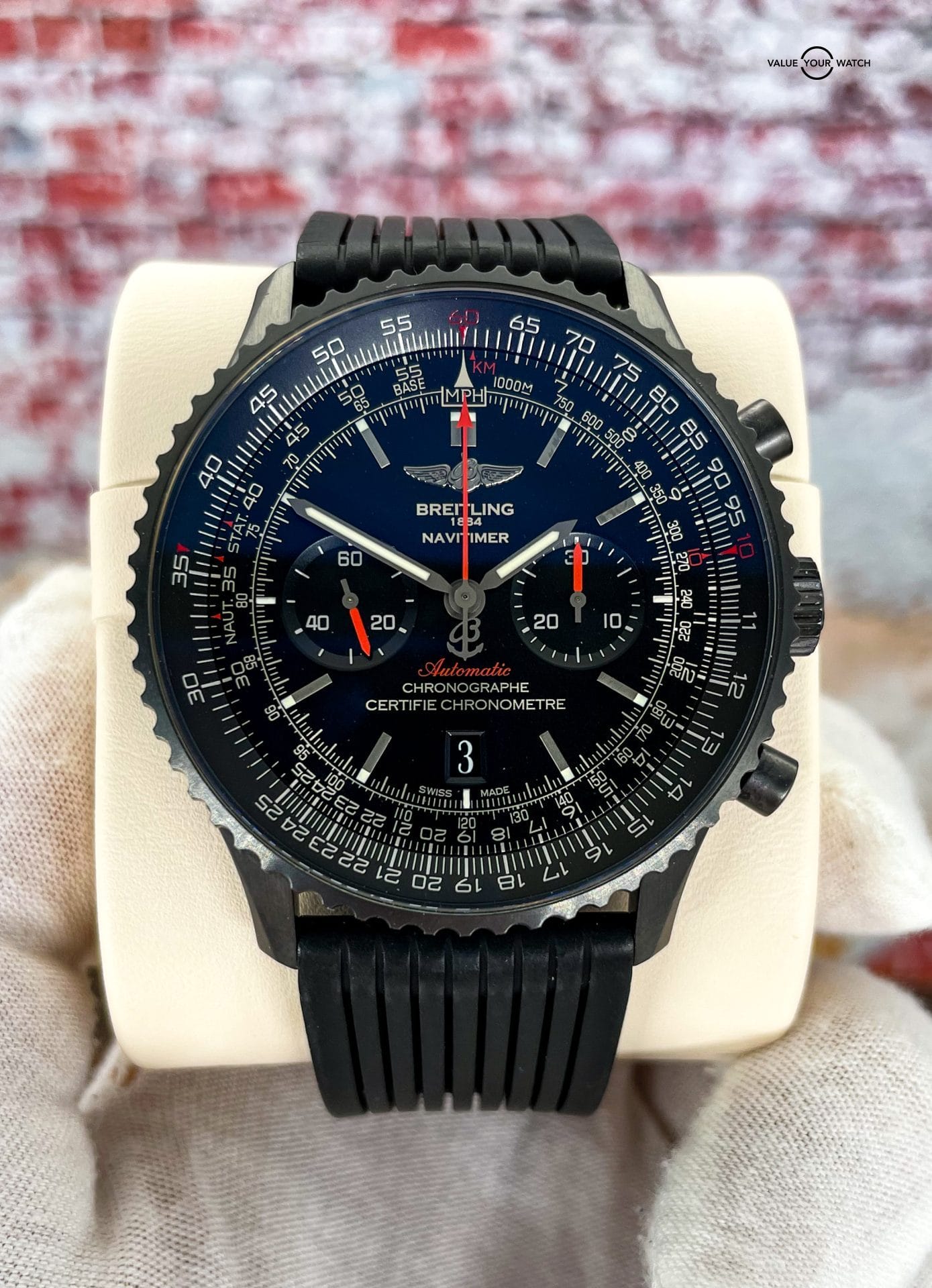 breitling navitimer 01 blacksteel