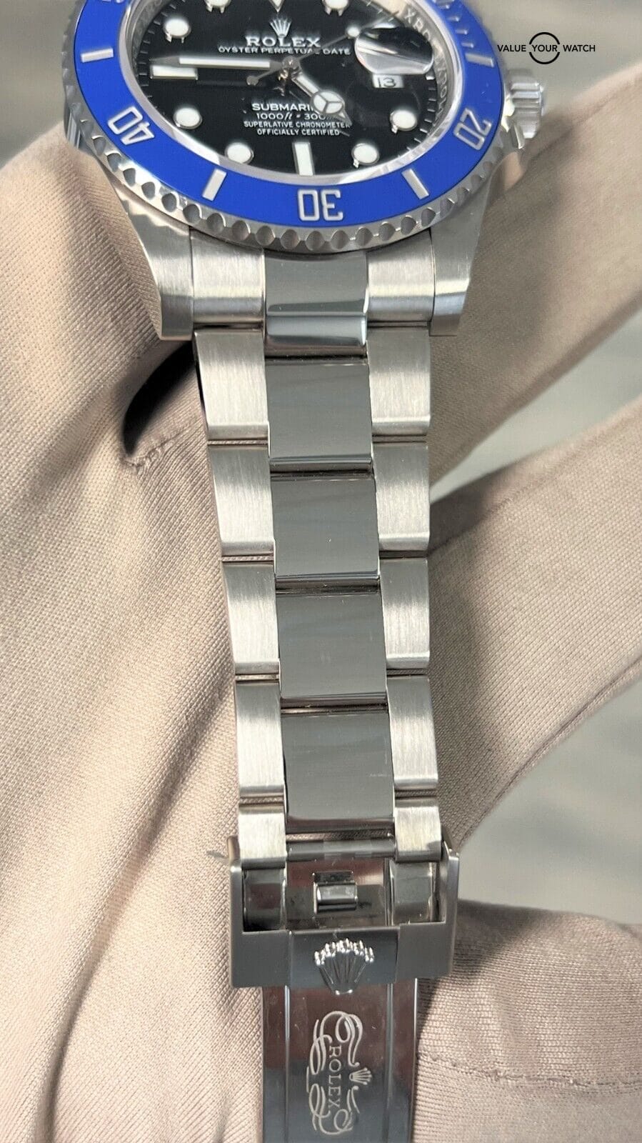 Rolex Submariner Date 126619 41mm 18K White Gold Blue Bezel BOXES/PAPERS! - Image 11