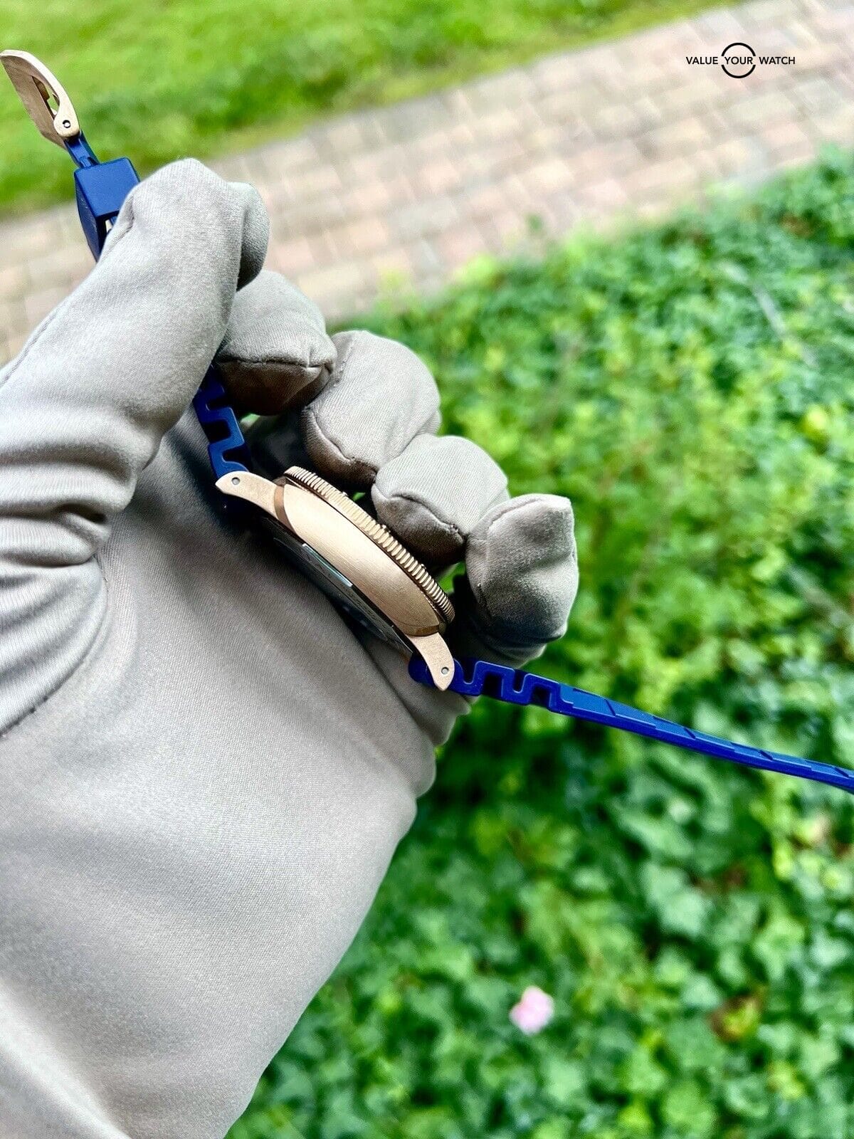 2023 Panerai Luminor Submersible Bronze Blue Dial Men's Watch - PAM01074 - Image 15