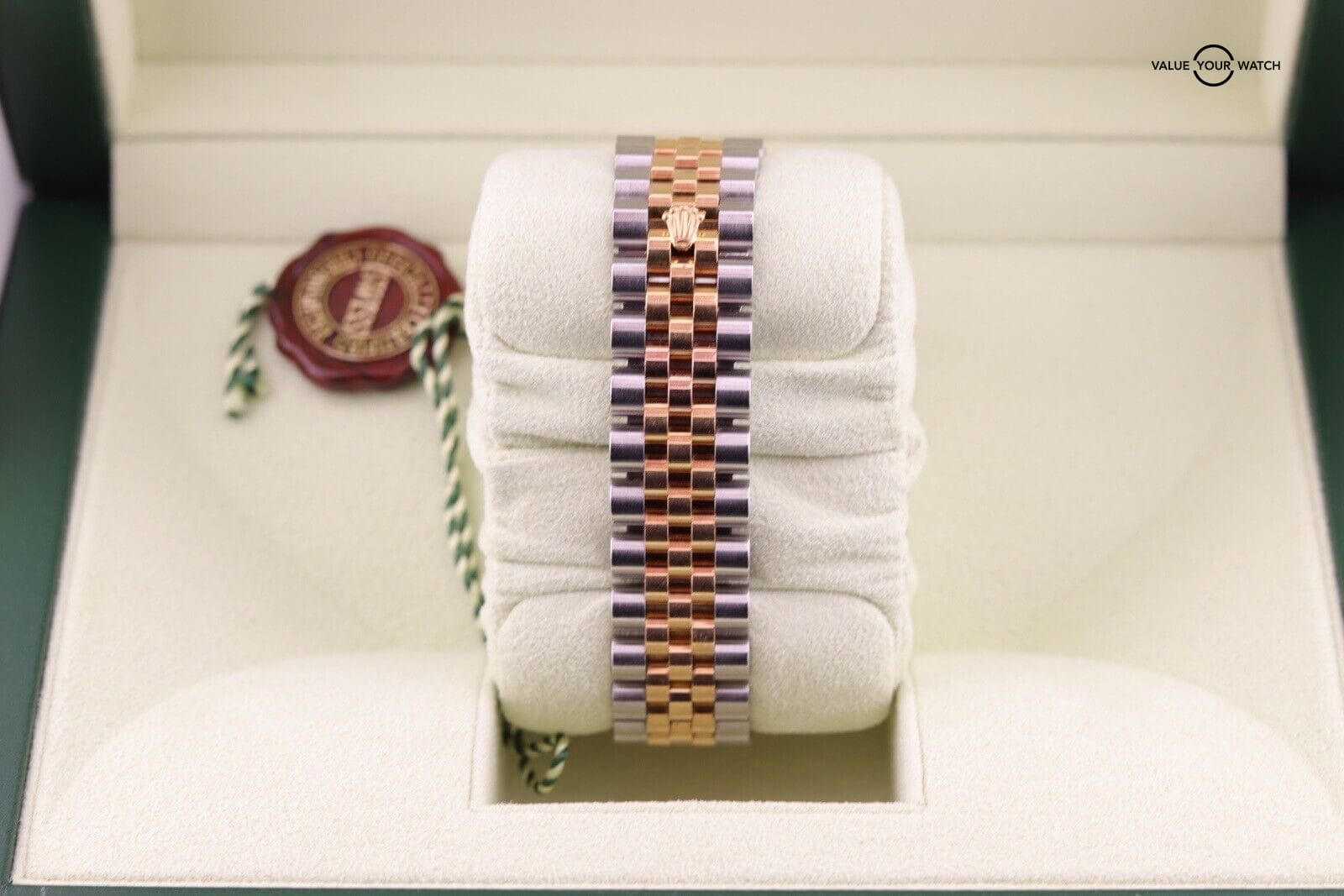 ROLEX MENS DATEJUST WATCH 18KT GOLD STEEL 36MM TURN-O-GRAPH 116263 WITH PAPERS - Image 13