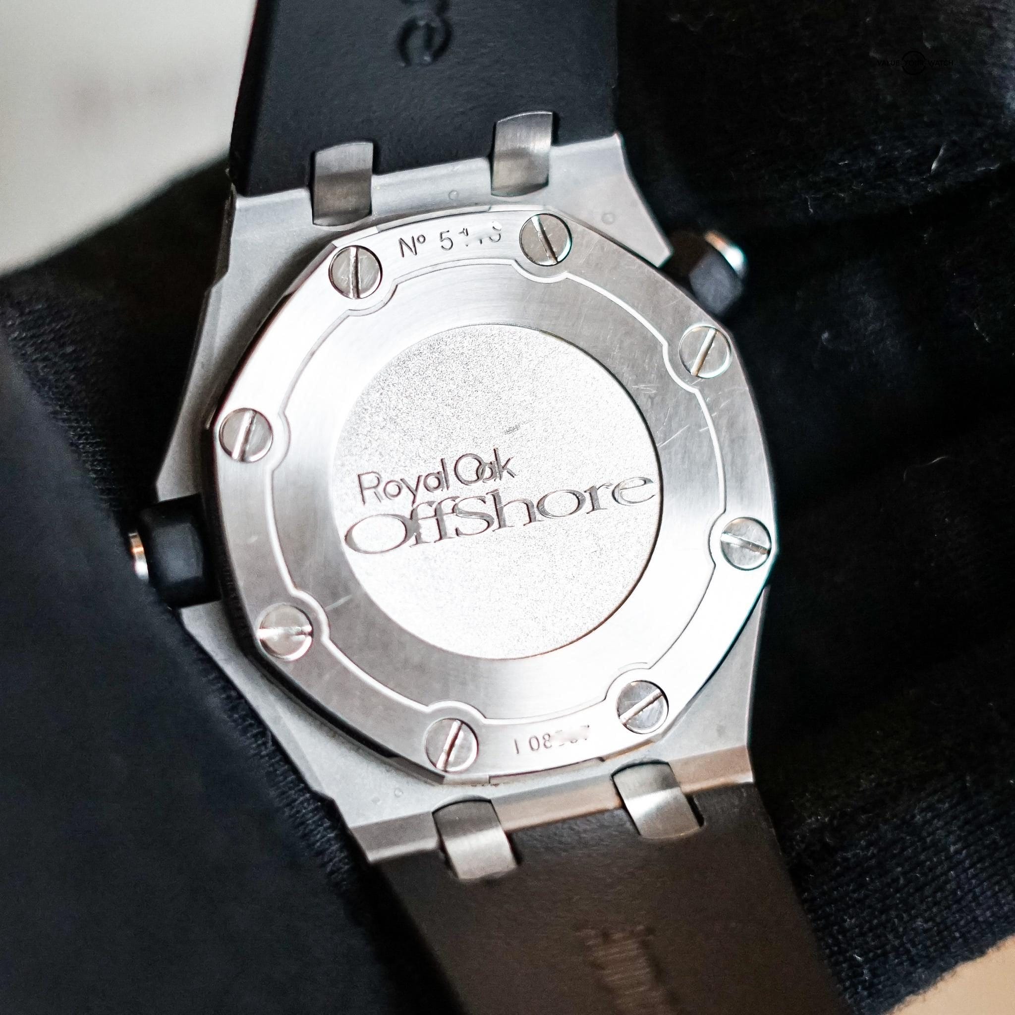 AUDEMARS PIGUET Royal Oak Offshore 42 Steel Black BOX & PAPERS SERVICED- 15703ST - Image 7
