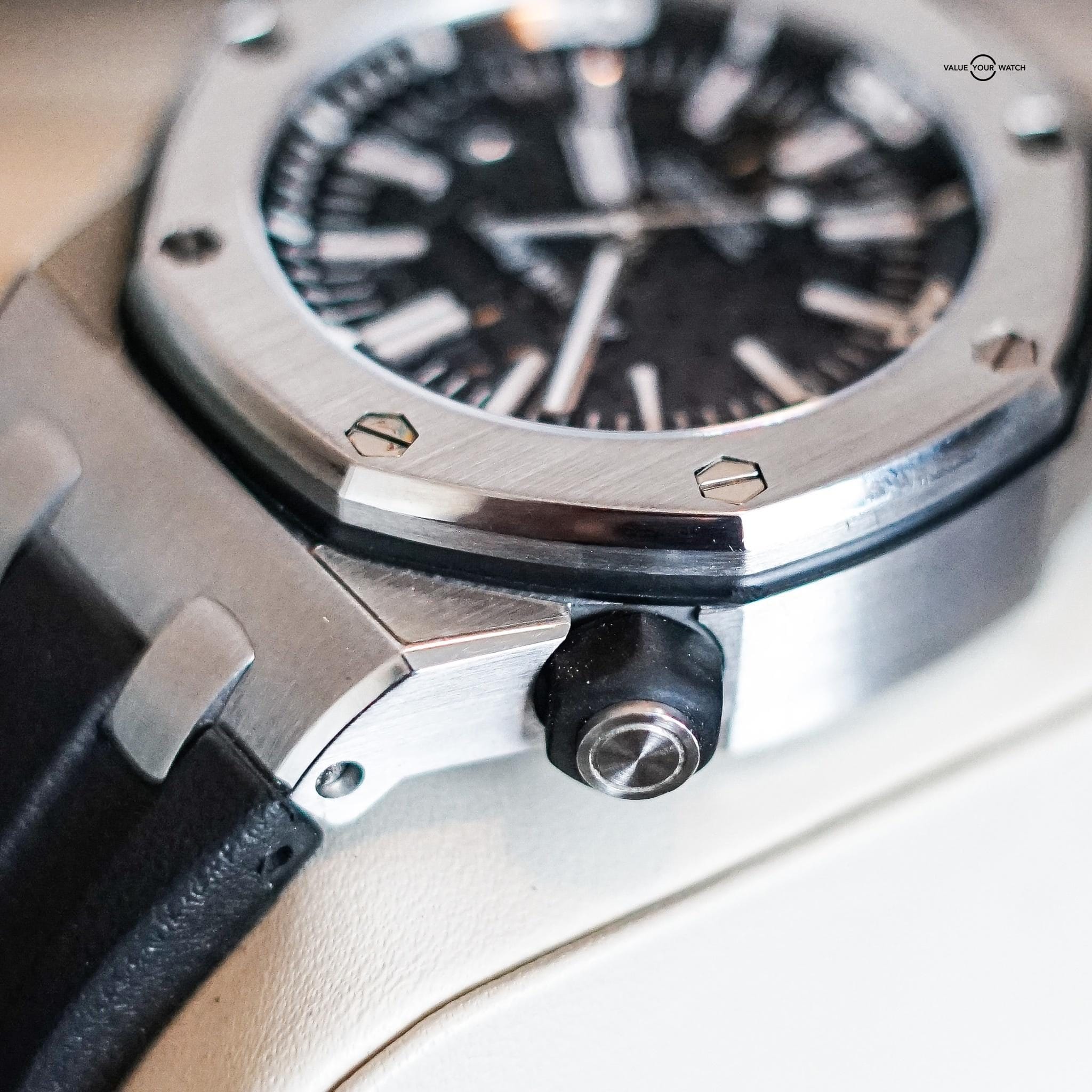 AUDEMARS PIGUET Royal Oak Offshore 42 Steel Black BOX & PAPERS SERVICED- 15703ST - Image 13