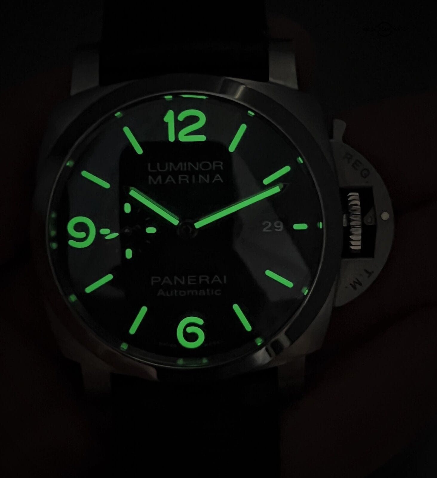 Panerai Luminor Marina Blue Dial 44mm PAM01313 PAM1313 BOXES/PAPERS! - Image 7