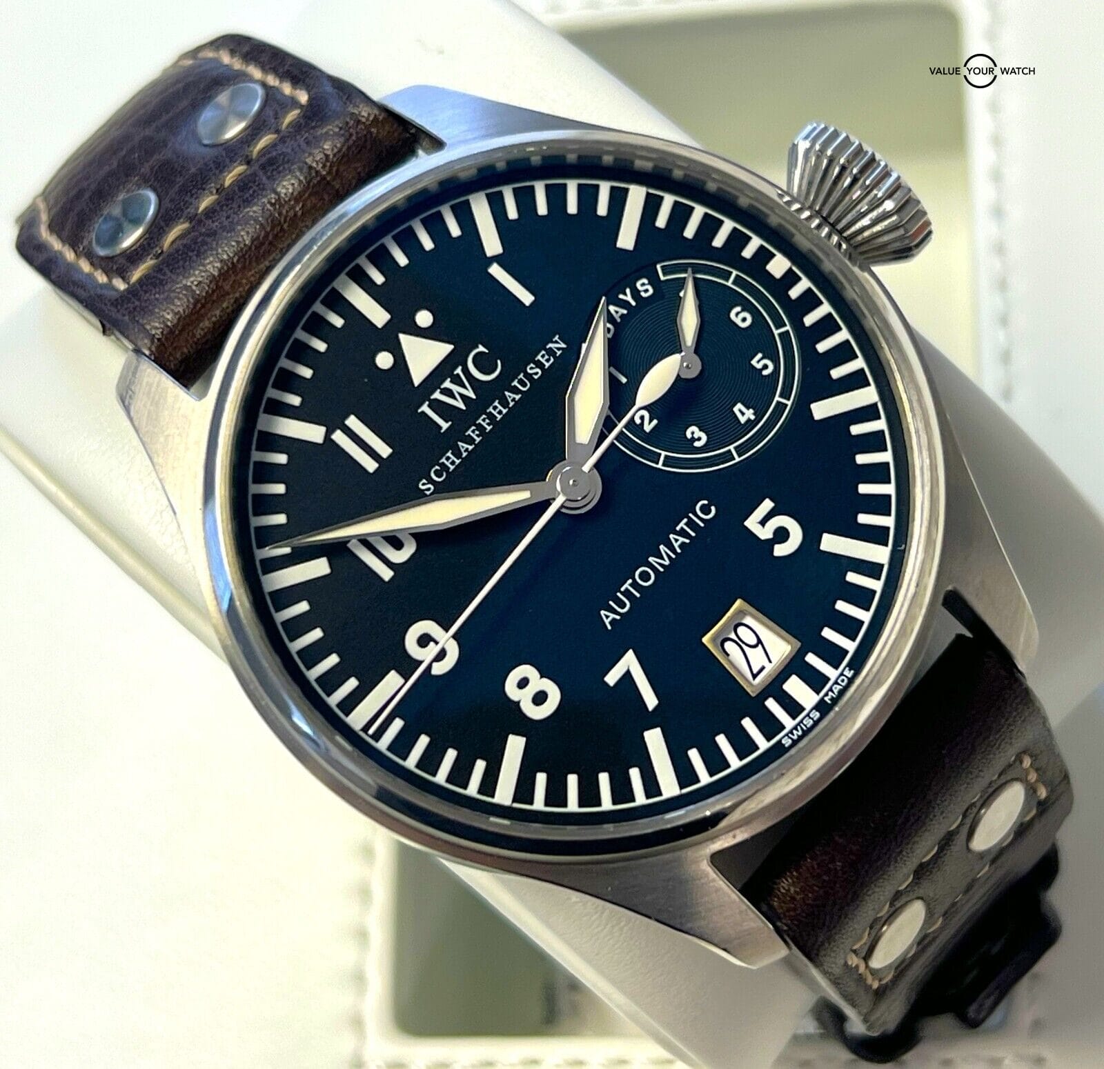 IWC Big Pilot IW500201 Stainless Steel 46mm 7 Day BOXES/PAPERS! - Image 2