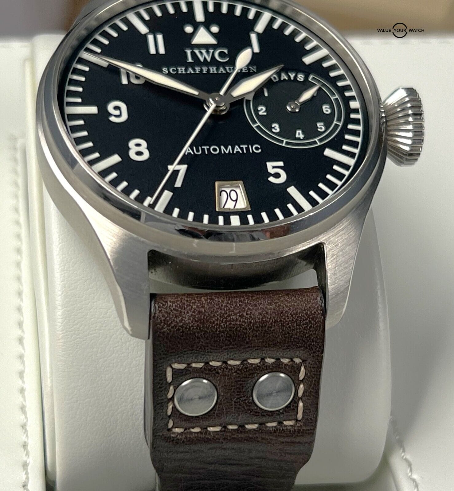 IWC Big Pilot IW500201 Stainless Steel 46mm 7 Day BOXES/PAPERS! - Image 12