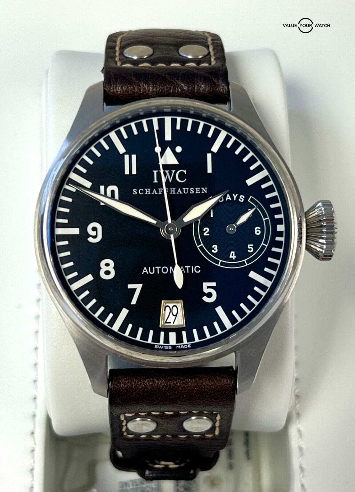 IWC Big Pilot IW500201 Stainless Steel 46mm 7 Day BOXES/PAPERS! - Image 13