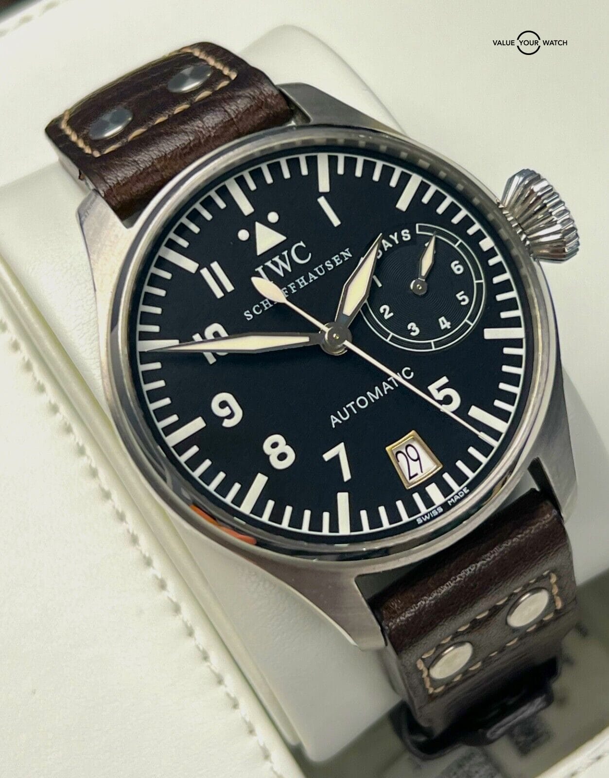 IWC Big Pilot IW500201 Stainless Steel 46mm 7 Day BOXES/PAPERS! - Image 14