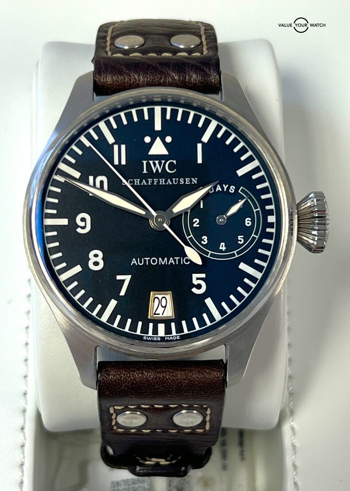 IWC Big Pilot IW500201 Stainless Steel 46mm 7 Day BOXES/PAPERS!