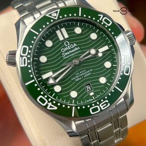 2023 Omega Seamaster Diver 300 Green 210.30.42.20.10.001 BOXES/PAPERS!