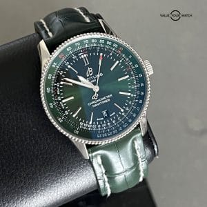 Breitling Navitimer Automatic Chronometer Green Dial Men's Watch A17326361L1P1