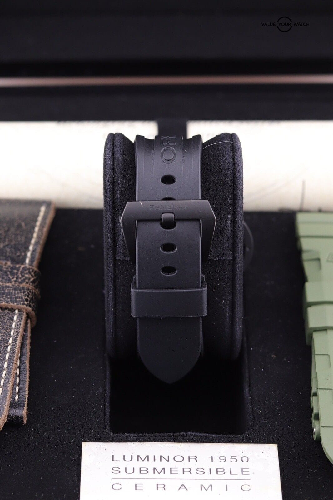 Panerai Luminor Submersible 1950 3 Days Auto Ceramic Mens Strap Watch PAM 508 - Image 3