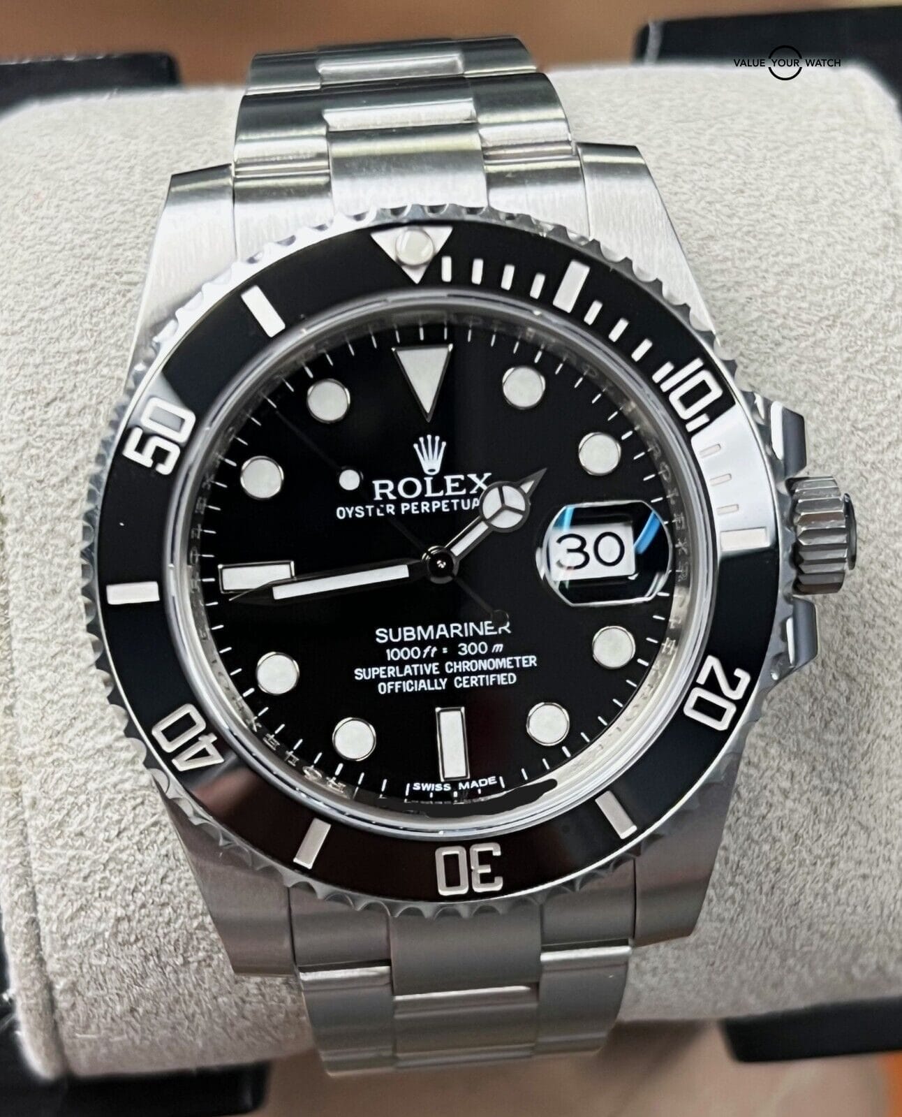 Rolex Submariner Date 116610 40mm Stainless Steel Black Dial BOX/PAPERS! - Image 4