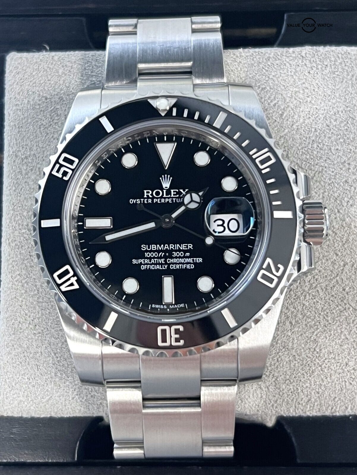 Rolex Submariner Date 116610 40mm Stainless Steel Black Dial BOX/PAPERS!