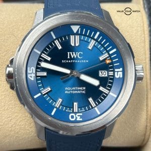 IWC Aquatimer Automatic 42mm Blue Dial IW328801 BOX/PAPERS!