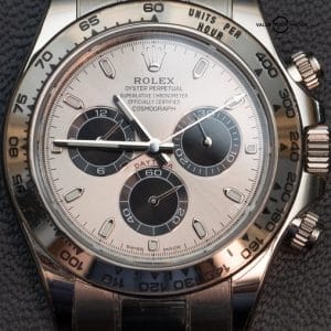 Rolex Daytona grey Ghost Dial White Gold Oyster 116509 chronograph Fullset Discontinued