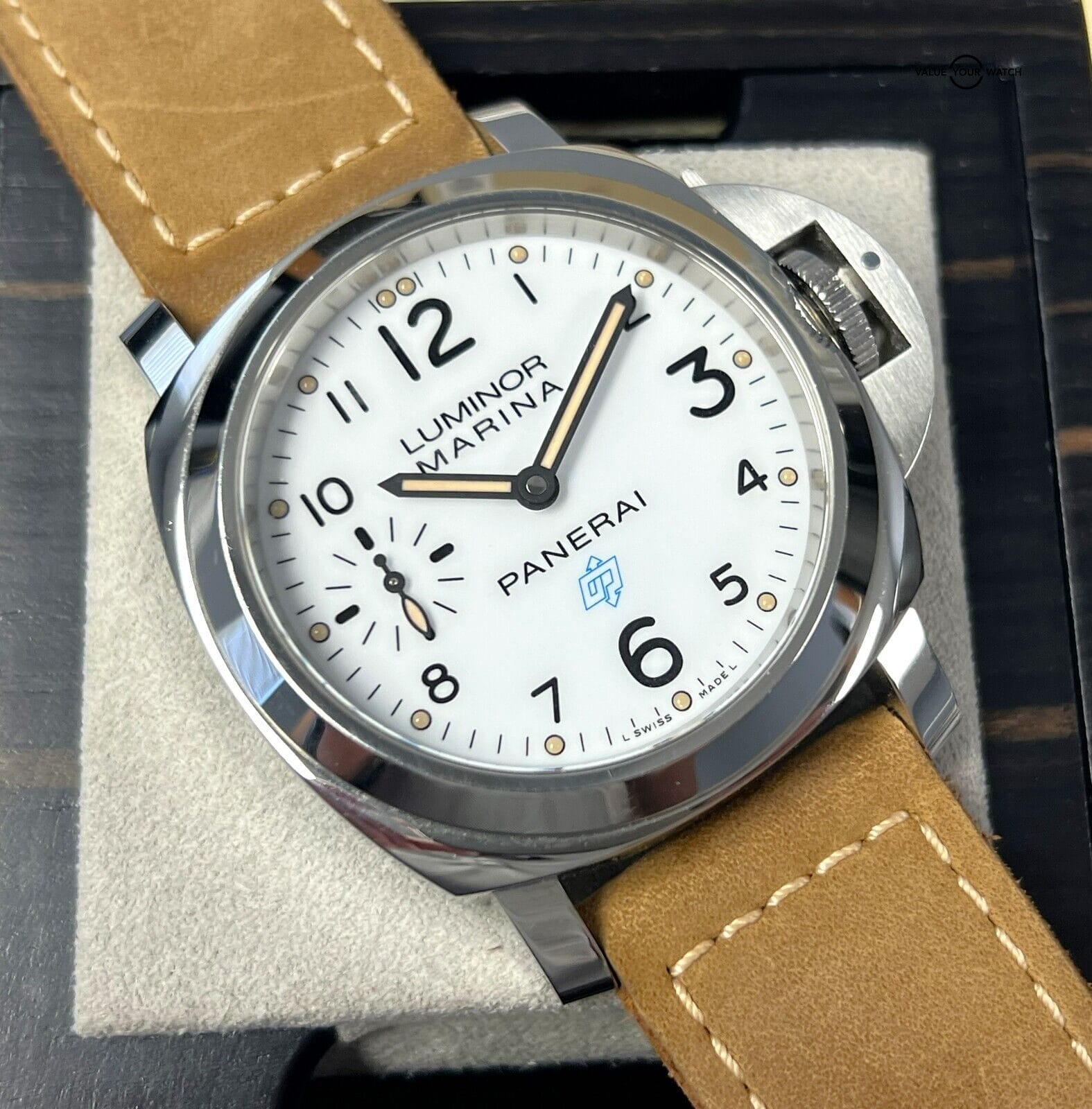 Panerai Luminor Marina White Dial Base Logo 44mm PAM00778 PAM778 BOX/PAPERS!