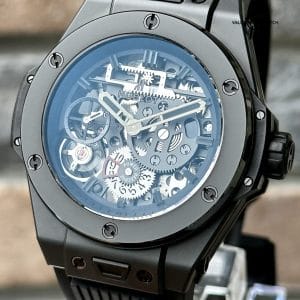 Hublot Big Bang Meca-10 Limited Edition “All Black” 1 of 500 Ceramic Full Set