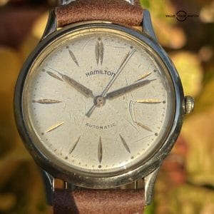 Vintage Hamilton Automatic Cal. 666 Micro Rotor Thin O Matic Watch Estate Sale