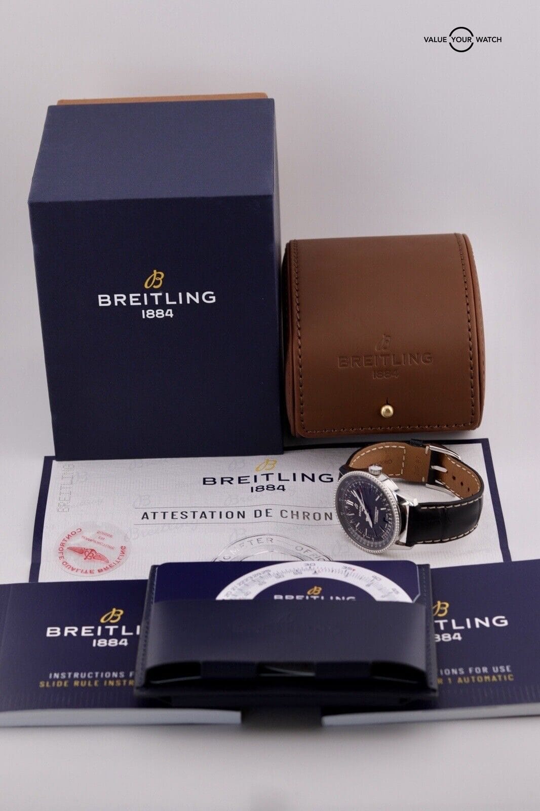 Breitling Navitimer 38 Automatic A17325 B&P - Image 3