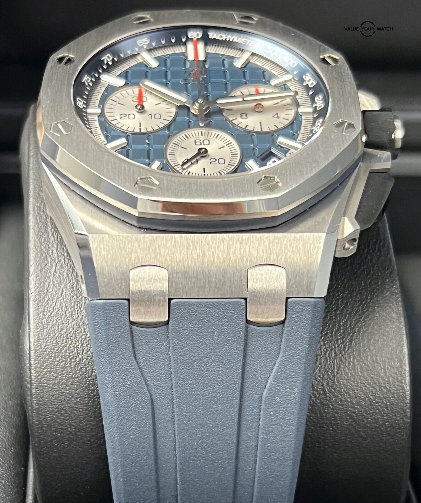 Audemars Piguet Royal Oak Offshore 43mm 26420TI Blue Dial BOX/PAPERS! - Image 11