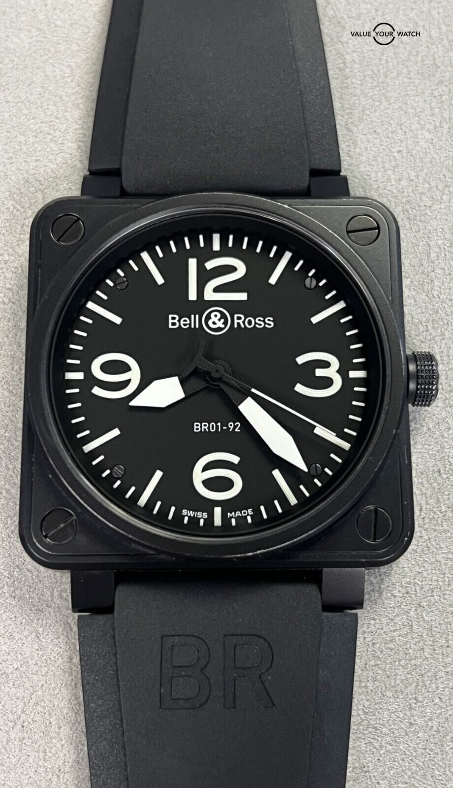 Bell & Ross BR 01-92 46mm Br 01-92-S Black Stainless Steel PVD! - Image 2