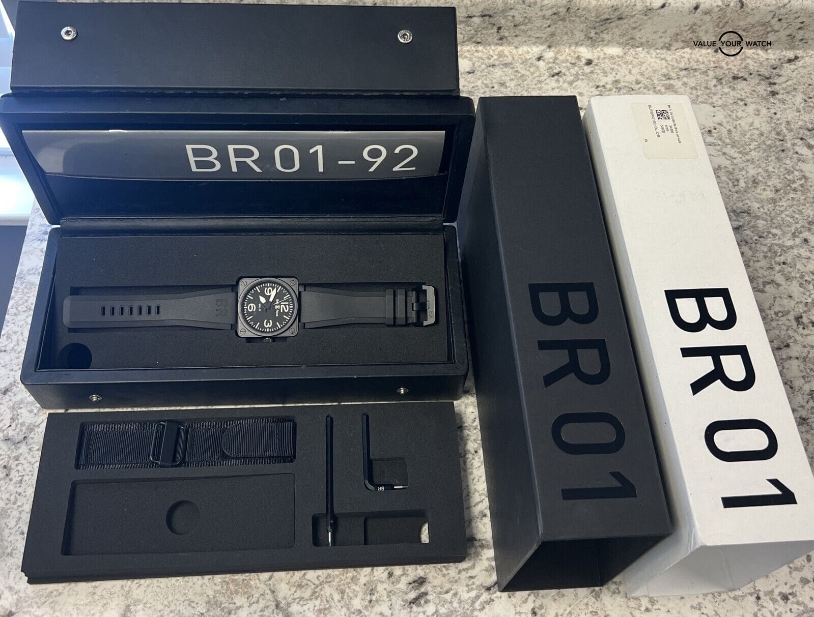 Bell & Ross BR 01-92 46mm Br 01-92-S Black Stainless Steel PVD! - Image 4