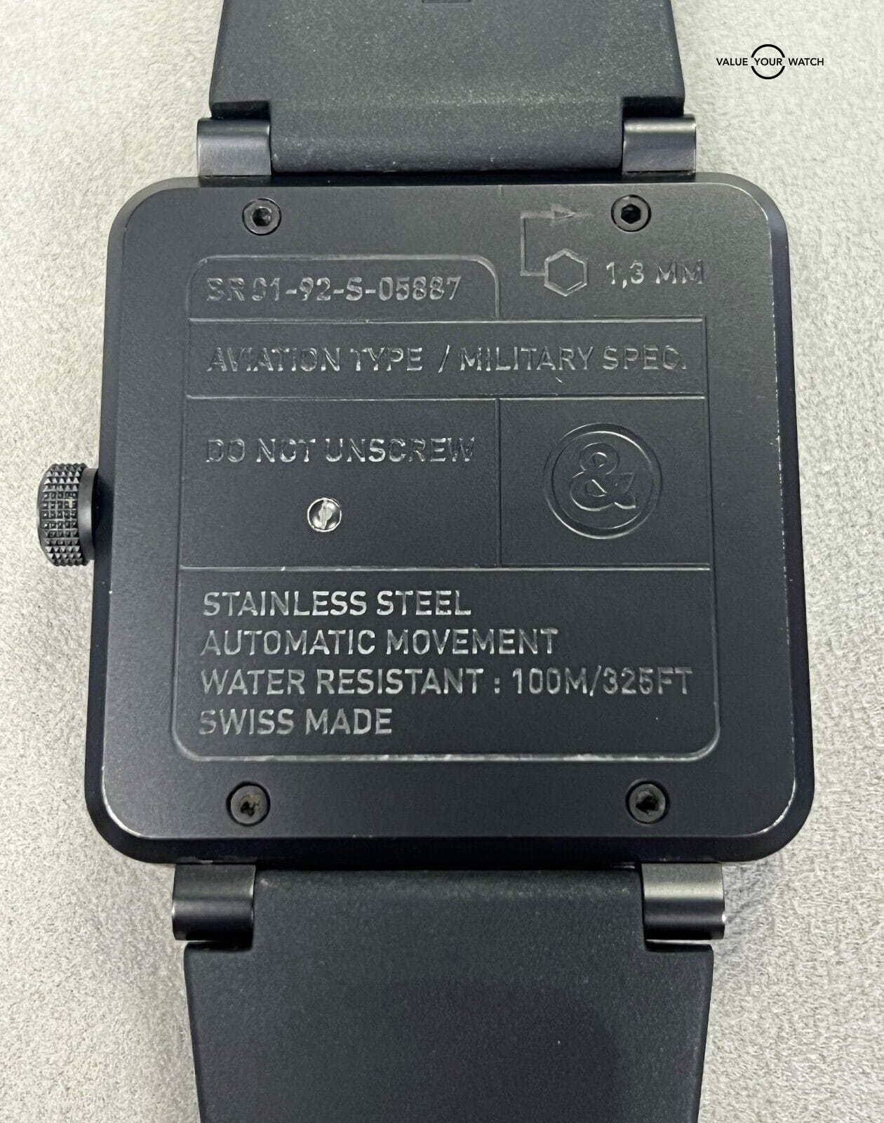 Bell & Ross BR 01-92 46mm Br 01-92-S Black Stainless Steel PVD! - Image 10