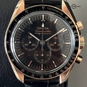 Omega Speedmaster Professional Moonwatch 42mm 42 mm Rose Gold Black