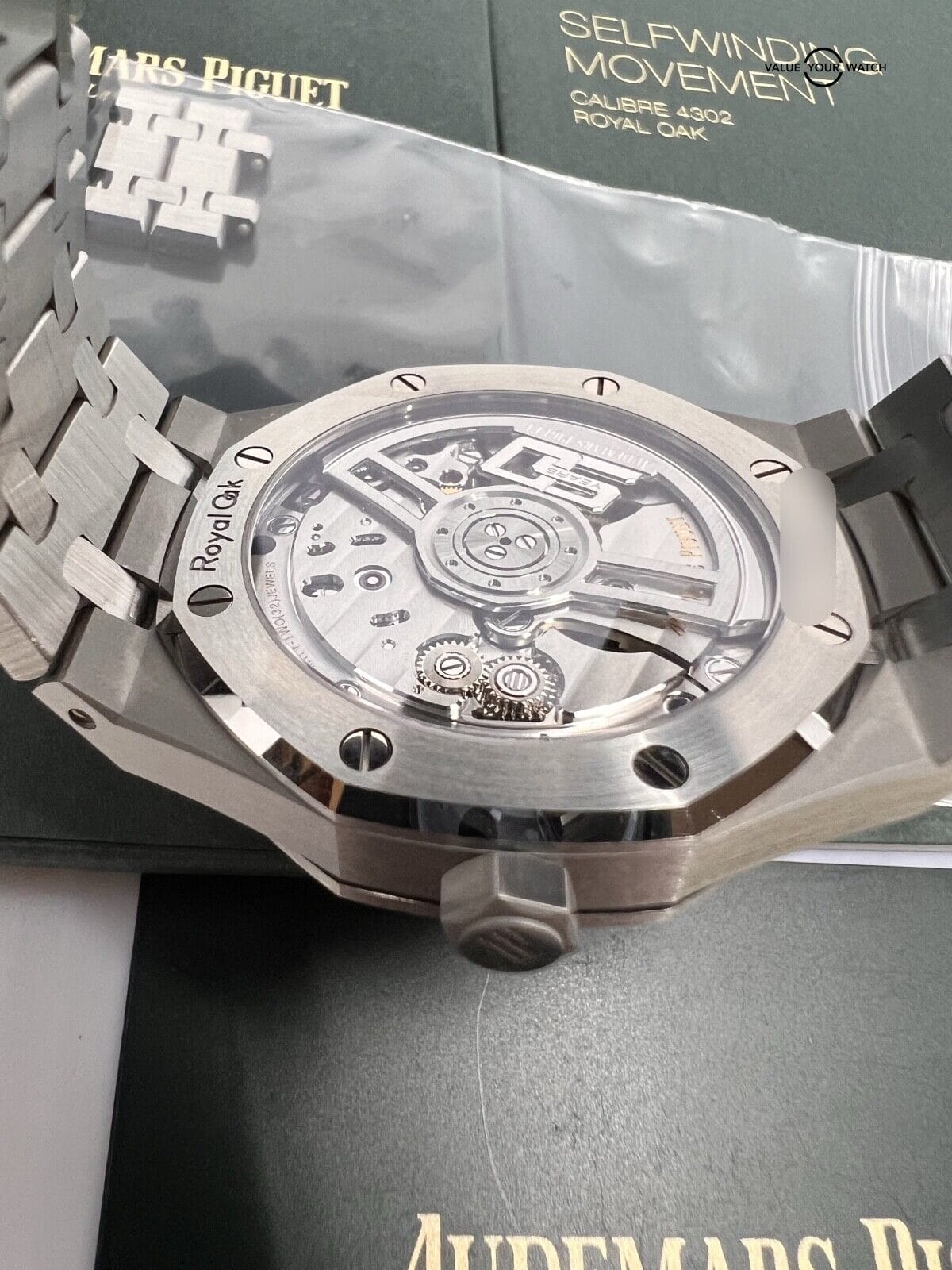 Unpolished 50th Anniversary White Silver Dial Audemars Piguet Royal Oak 41MM - Image 2