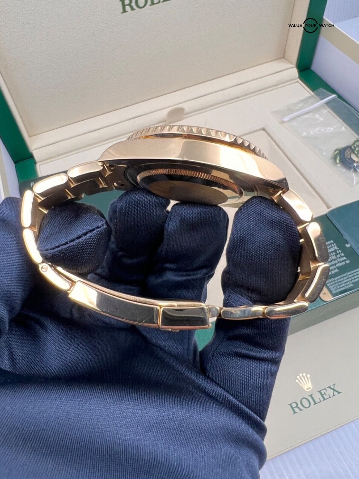 Factory Diamond Black Sapphire Rolex GMT Master II 116758 SANR 18k Yellow Gold - Image 5