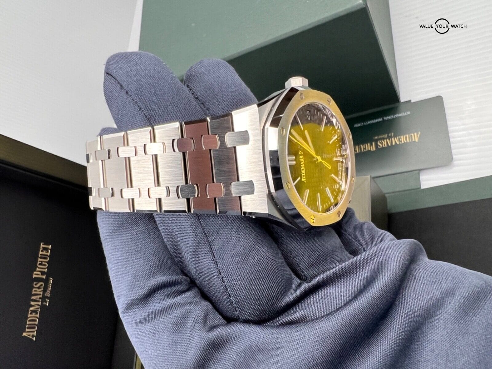 2023 Unworn New Audemars Piguet Royal Oak 41MM Black Dial Steel Selfwinding - Image 3