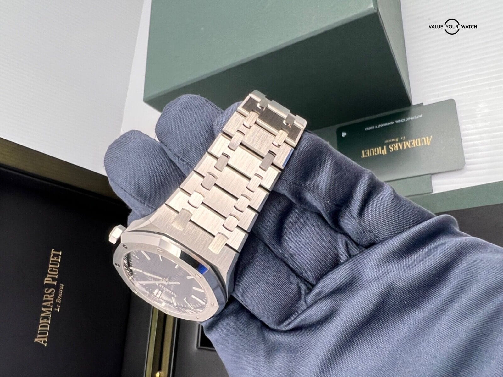 2023 Unworn New Audemars Piguet Royal Oak 41MM Black Dial Steel Selfwinding - Image 4