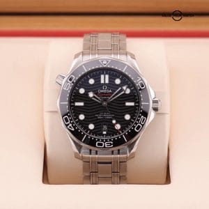 OMEGA Seamaster Diver 300M Co-Axial Master Chronometer Watch B&P