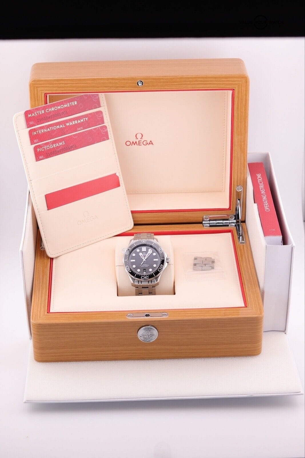 OMEGA Seamaster Diver 300M Co-Axial Master Chronometer Watch B&P - Image 6