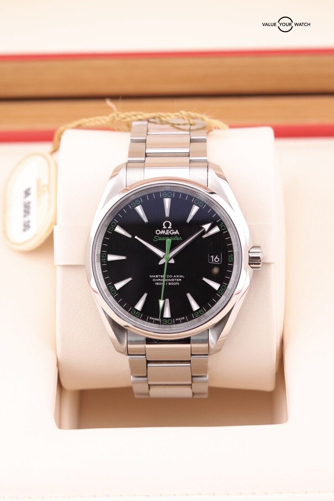 OMEGA Seamaster Aqua Terra Golf Green Men's Black Watch - 231.10.42.21.01.001