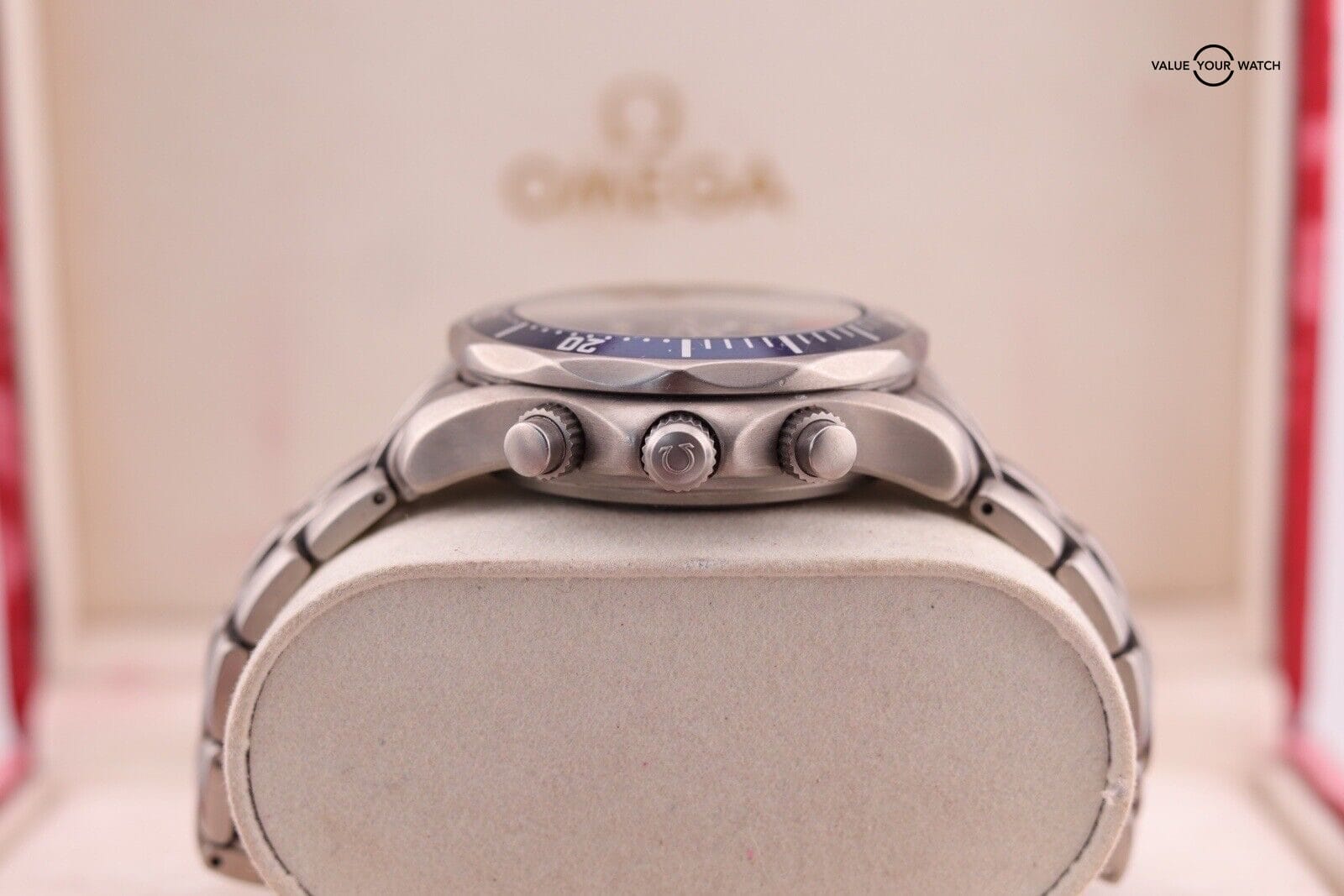 OMEGA Seamaster Pro Diver Chronograph Titanium Blue Men's Watch - 2298.80.00 - Image 13