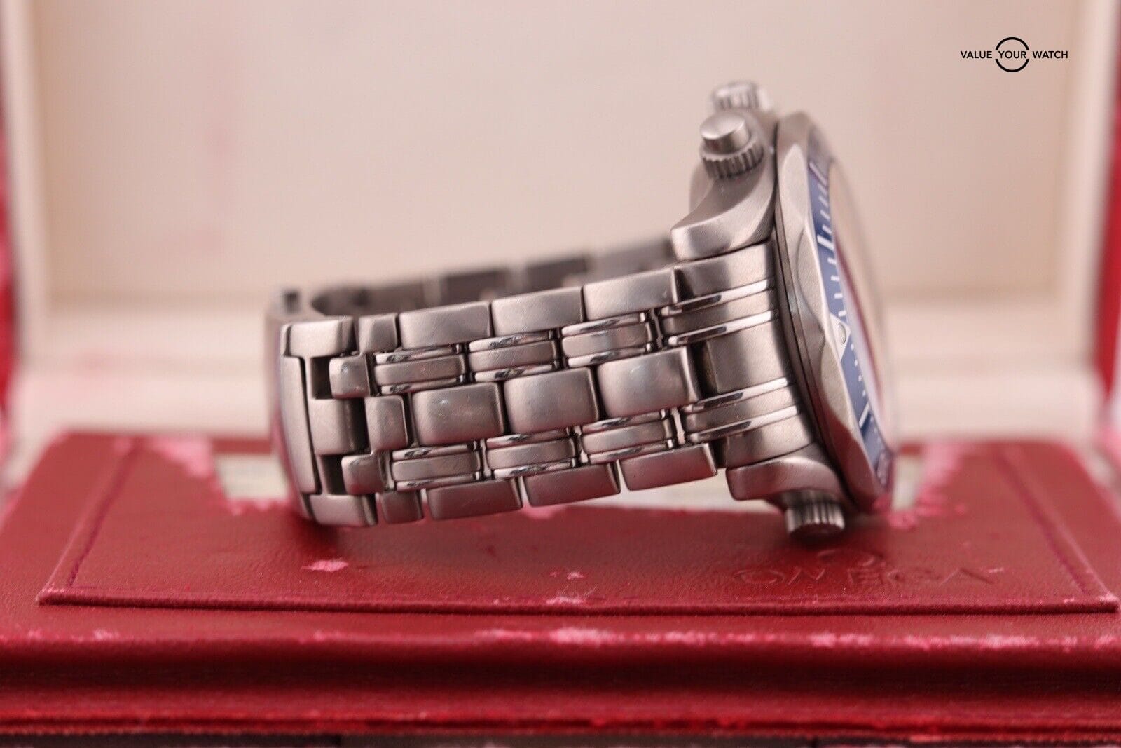 OMEGA Seamaster Pro Diver Chronograph Titanium Blue Men's Watch - 2298.80.00 - Image 14