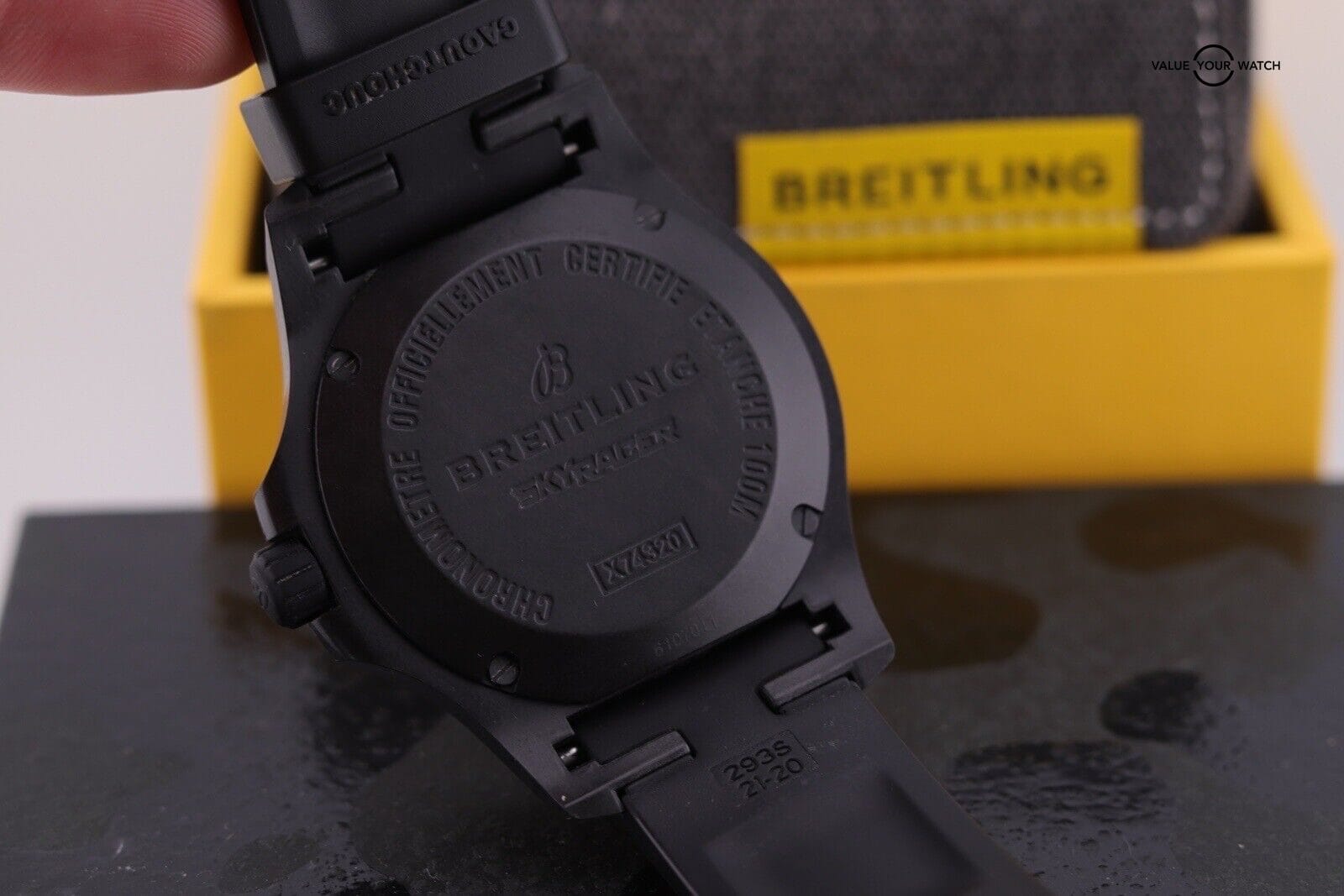 Breitling Colt Skyracer Men's Black Watch - X74320 Complete Set - Image 3