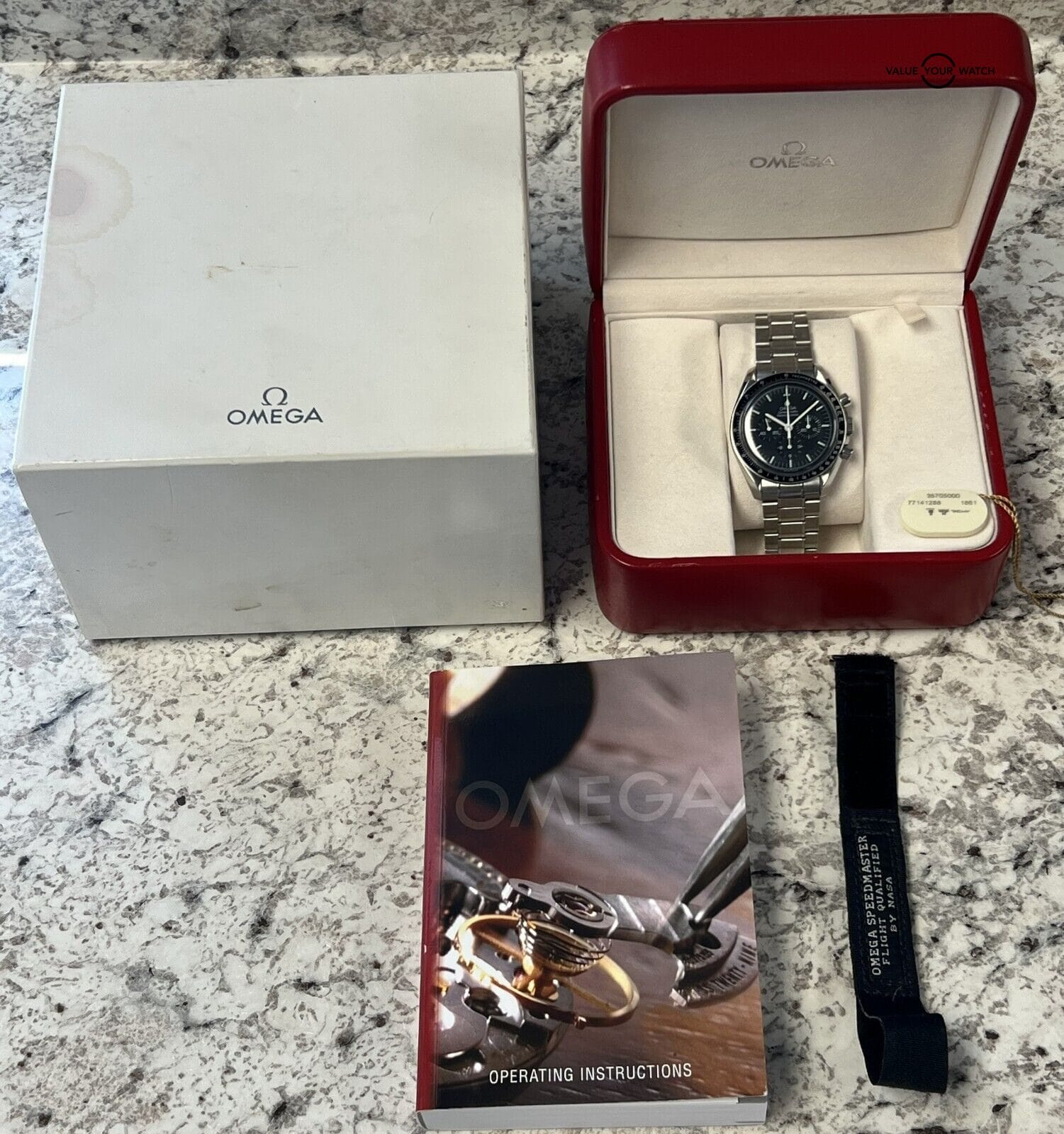 Omega Speedmaster Professional Moonwatch Black 42mm 3570.50! - Image 2