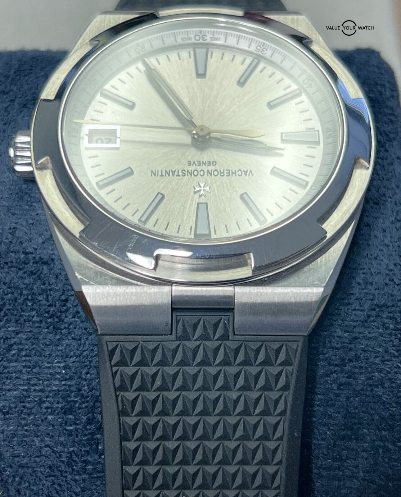 Vacheron Constantin Overseas 4500V Silver Dial 41mm 3 Straps Box/Papers! - Image 12