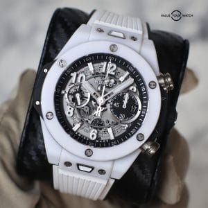 Hublot Big Bang Unico White Ceramic 44mm 421.HX.1170.RX – Warranty until 2025