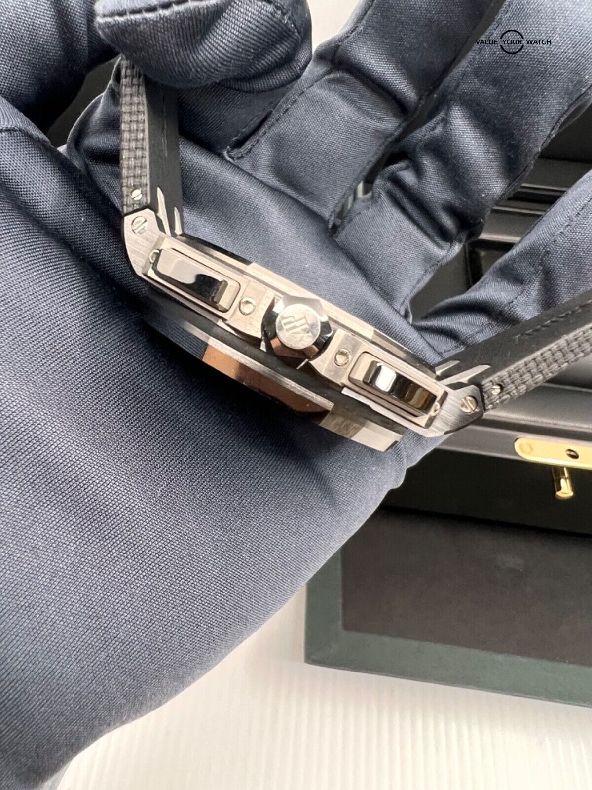 Audemars Piguet 44mm Black Ceramic Grey Dial Royal Oak Offshore Chronograph - Image 6