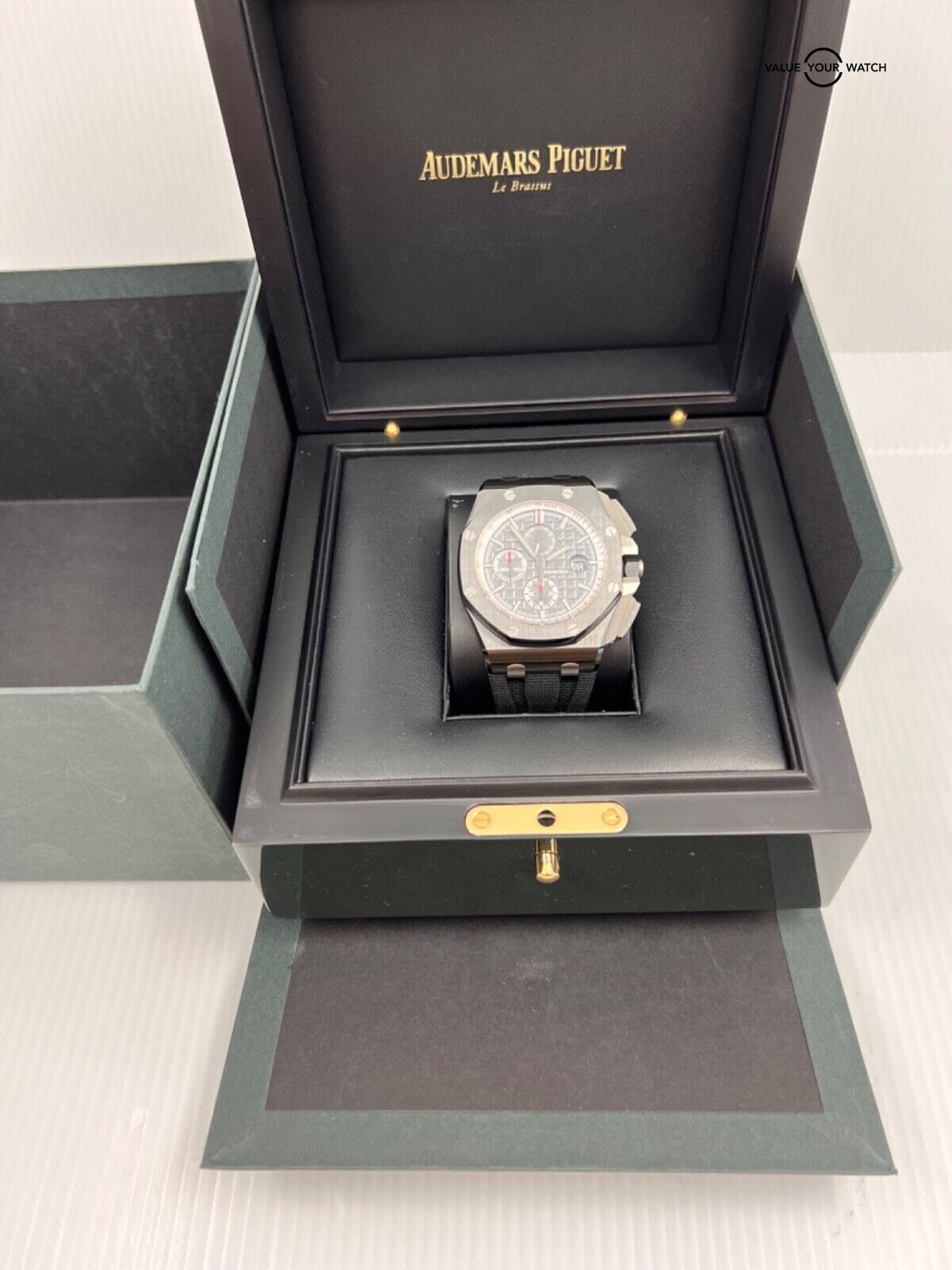 Audemars Piguet 44mm Black Ceramic Grey Dial Royal Oak Offshore Chronograph - Image 10