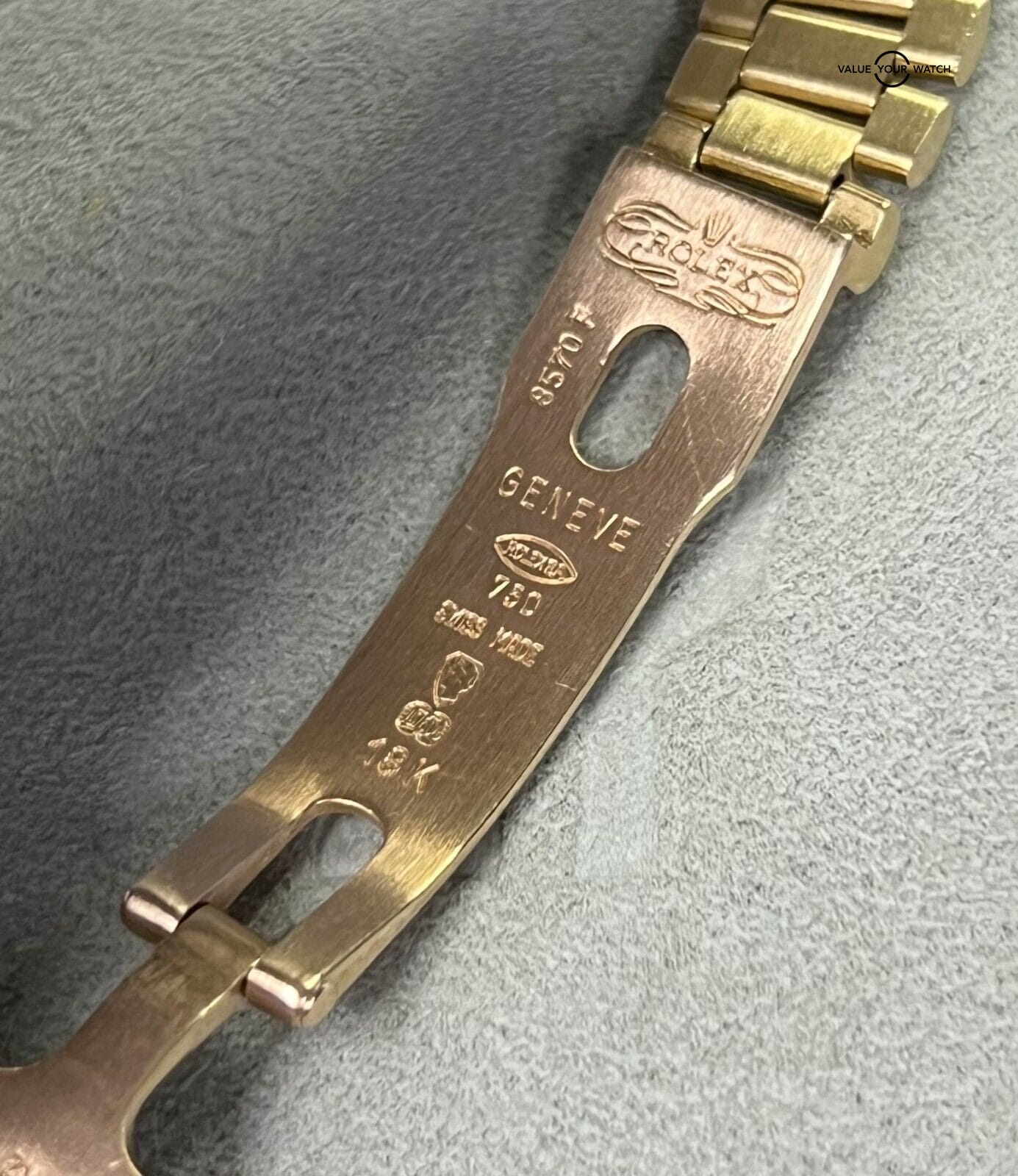 Rolex Lady-Datejust 69178 President 26mm 18K Yellow Gold Roman Numeral! - Image 3