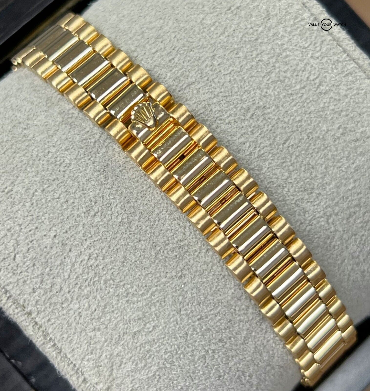 Rolex Lady-Datejust 69178 President 26mm 18K Yellow Gold Roman Numeral! - Image 9