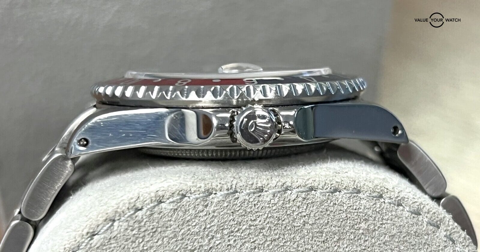 Rolex GMT Master II Pepsi 16710 Blue Red Stainless Steel 40mm 2023 SERVICED! - Image 9